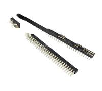 20 pezzi per lotto 2 mm passo 2,0 mm PCB pannello IC rottura 2x40 pin dritto intestazione presa striscia