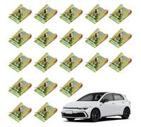 20 Pezzi Pinze a Dadi Tipo U M6 per Fissaggio Auto, Clip per Carrozzeria in Acciaio al Manganese Durevole, Clip per Rivestimenti Interni Auto, Dado in Lamiera M6 per Pannelli