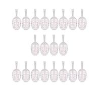 20 Pezzi Plastica Lipgloss Tubi Con Bacchetta Magica Trasparente Lip Gloss Contenitore Per La Fabbricazione Di Rossetto E Campioni Cosmetici