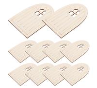 20 Pezzi Porte Fatate In Legno Non Verniciato Per Lavoretti Fai Da Te