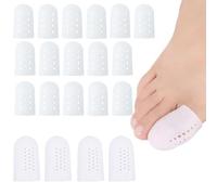 20 Pezzi Protezione Dita Piedi Silicone,4 Protezione Alluce, 16 Mignolo Piede,Copri Piedi Traspiranti Separatore Dita Piede,per Calli, Vesciche, Perdita Di Unghie Dei Piedi