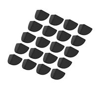 20 Pezzi Protezioni per Angoli Ufficio e Casa in Silicone Anticollisione - Protezione per Mobili Rondelle - Nero