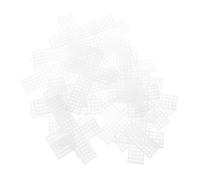 20 Pezzi Rete Plastica a Croce, Griglia 2mm Bianca Riutilizzabile | Base per Lavori Creativi, Facile da Maneggiare, per Scuola e Attività Dopo le Lezioni