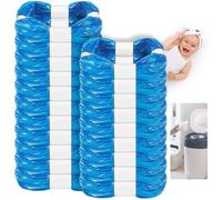 20 Pezzi Ricarica Mangiapannolini, Sacchetti Mangiapannolini Compatibile con Maialino Foppapedretti Angelcare Tommee Tippee Twist & Click Simplee Tec Litter Locker