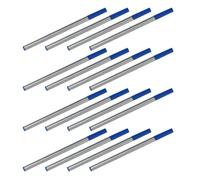 20 Pezzi Ricarica per Penna Gel 0,7mm in Metallo e Plastica Blu
