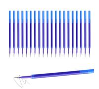 20 Pezzi Ricariche Penne Cancellabili, Refill Per Penna Gel Cancellabile Ricariche Cancellabili Blu Ricarica Penne Cancellabile Mine Di Ricambio Per Penna Gel Cancellabile Da 0,5MM Altezza 11CM(blu)