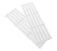 20 Pezzi Righello Adesivo Flessibile in Pvc, Graduazioni Incise