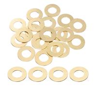 20 Pezzi Rondelle M14 Piatte, 28mmx14mmx1.5mm in Ottone per Bulloni