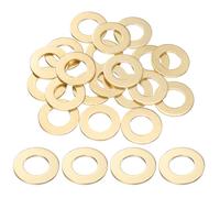 20 Pezzi Rondelle Piatte M16, 30x16x2mm in Ottone per Viti Bulloni