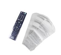 20 Pezzi Sacchetti Termoretraibili in PVC Trasparente, Manicotto di Telecomando in PVC per Telecomando TV, Pellicola Protettiva Telecomando Universale 8 x 25 cm
