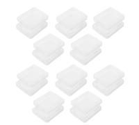 20 Pezzi Scatola Porta Schede Cf in Plastica Chiusura Snap-lock | Organizzatore Compatto per Memorie, Compatibilità, Leggero e Facile da Trasportare