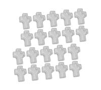 20 pezzi Scatola portaoggetti a croce Contenitore Scatole for gioielli Me Jewlery Custodia for gioielli retrò Custodia for articoli vari Custodia for orecchini Custodia for gioielli a forma di croce C