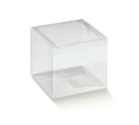 20 PEZZI Scatola pvc trasparente SCATTO 12x12x24 CM portaconfetti per BO 0LOJ