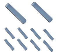 20 Pezzi Scivoli per Mobili, Feltrini per Spostare Mobili, Scivoli per Tappeti Autoadesivi, per Spostare Mobili Pesanti, Aiutare il Trasloco, Organizzare Uffici (Piazza 16 x 75 MM)