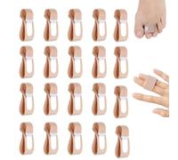 20 Pezzi Separatore Dita Piede - Separa Dita Piedi, Stecca Dito Mano, Raddrizza Dita Piedi, Protezione Dita Piedi, Tutore Mano, Dita Sovrapposte, Dito Del Piede Slogato (Colore Della Pelle)