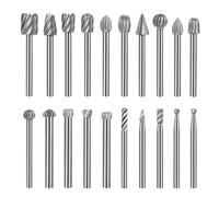 20 Pezzi Set Di Frese Rotanti Per,Punte per Incisione,Metallo Frese per Metallo