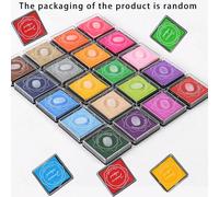 20 pezzi Set di tamponi da inchiostro per pittura con le dita e disegni per studenti, Ritorno a scuola, Forniture scolastiche Tagli UnicaPoliuretano