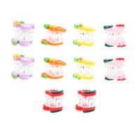 20 Pezzi Set Mini Fermagli Chioma Bambina in Resina, Clip Cartoon | Bambine e Neonate, Estetica Curata, da Usare Insieme o Separatamente, Facile da Abbinare