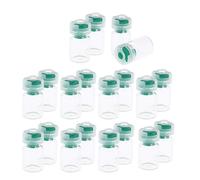 20 Pezzi / Set Mini Flaconi Di Vetro Kit Di Fiale Grande Per , Crema, Polvere