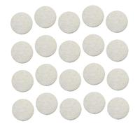20 Pezzi soffio di spugna di luffa balsamo struccante salviette detergenti per il viso mini salviette per il trucco - Puff struccante soffio facciale soffio struccante Yellow Generico