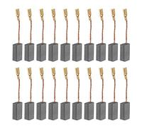 20 Pezzi Spazzole del Motore Elettrico, Spazzole di Carbone per Utensili Elettrici Conduttività 100 5 × 8 × 16 mm Parti di Ricambio per Levigatrici