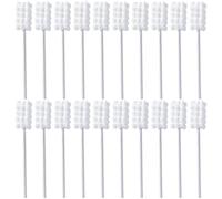 20 Pezzi Spazzolino Monouso Sterilizzati per Bambini, Baby Mouth Cleaner, Spazzolino da Denti Portatile per Bambini, Spazzolino per Dentini con Setole Morbide, Bastoncini Cotonati per Bambini