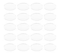 20 pezzi specchio fai da te in lega donne fanno uso specchio mini forma ovale