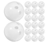 20 Pezzi Squeaker, Inserto Fai da Te Bianco Plastico | Peluche e Giocattoli, Leggero, per Restauro e Cucito Creativo, Accessorio Utile