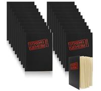 20 pezzi "STRENG SEGRET", piccoli taccuini da detective Blanko, taccuino portatile, formato A7, per feste di compleanno dei bambini, pensierini per bambini, detective compleanno (10 x 7 cm)