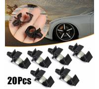 20 Pezzi Supporti Fissaggio Cablaggio Auto Fastener Lock Clip Cavi Tubo Fascette