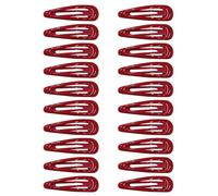 20 pezzi Sweet Cool Alloy Hair Clip Simple Lovely Hair Barrettes Red Star Hairpins Styling Hair Accessory
