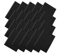 20 Pezzi Tampone di pulizia monouso a doppio per tampone pulito per pad da tavolo per unghie e ink cleaning asciugamani per unghie tappetino per unghie Baluue