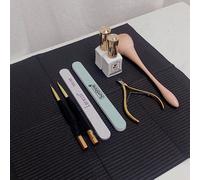 20 pezzi Tappetini monouso per unghie, tovagliette di carta impermeabili per la cura e la pratica delle unghie, accessori per arte di unghie, strumenti per unghie, strumenti per arte di unghie, artico