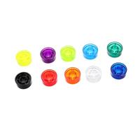 20 Pezzi Tappi Per Pedali Effetto Chitarra Plastica Resistenti Protezione Parti Strumenti Per Chitarra Elettrica