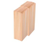 20 Pezzi Tavole di Legno Non Rifinite per Dipingere e Incidere | Legno di Pino, Forma Rettangolare, Superficie Liscia e Schegge, per Acquerello e Pirografia