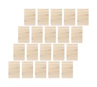 20 Pezzi Tavoletta di Legno per Taekwondo da Rompere | Colore Khaki, in Legno, Inodore, per Dimostrazioni Marziali e Valutazione Abilità, Palestra Scolastica