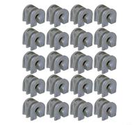 20 pezzi testa tagliabordi occhielli in metallo per FS44 FS55 per FS80 FS90 per FS100 FS200 25-2, ricambio per 4002 713 8300 4002 713 8301, vestibilità robusta per tosaerba manutenzione in giardino