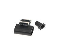 20 Pezzi Tipo C Usb3.1 3A Connettori USB A Ricarica Rapida Spina Jack Maschio Terminali Elettrici Saldatura Cavo Dati DIY Nero