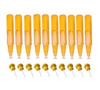 20 pezzi trappole for mosche di frutta con mosca attraente di plastica liquida frui killer riutilizzabile trappola for drosophila for il frutteto domestico