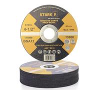 20 Pezzi Universale 115mm Dischi da Taglio Standard, Ultra Sottile Dischi da Taglio Professionali, Metallo Acciaio Rotondo Finitura Dischi da Taglio Ferro per Smerigliatrice Angolare Levigatura