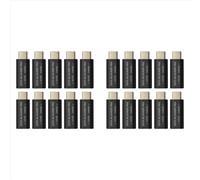 20 pezzi USB Type-C Data Blocker Prevenzione del cambio di genere Connettore USB-C Adattatore per il blocco della sincronizzazione dei dati