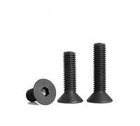 20 Pezzi Viti a Brugola a Testa Cilindrica con Testa Affondata Viti a Testa Esagonale a Testa Piatta con Testa Esagonale con Testa Cilindrica M3 x 30mm