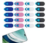20 Pezzi Webcam Cover, Coperchio Della Webcam, Copri Webcam Slider Copertura, Webcam Ultra Sottile Camera Cover per Laptop, PC, Computer Portatile, Phone, Tablet, Smartphones, Noteboook PRO 4 Colori