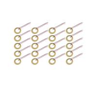 20 Pezzi XHXDZ Piastre Wafer In Ceramica Piezoelettrica da 35 mm con Cicalino A Filo Elementi Piezoelettrici per Progetti DIY Ed Elettronica