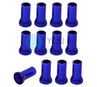 20 Pezzi YOU.S Alu Blu Scuro Tappi Valvola Per Auto PKW LKW