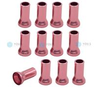 20 Pezzi YOU.S Alu Rosa Ventilhülsen Ventil Copertura Per Auto PKW LKW - NUOVO