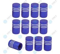 20 Pezzo You.S Alluminio Coperture Valvole Blu/Blu Scuro Con Tenuta per Camion