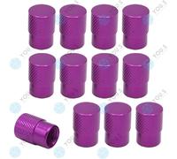 20 Pezzo You.S Alluminio Coperture Valvole Lilla con Guarnizione Taglio per Auto