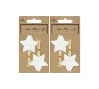 20 picche stelle bianche