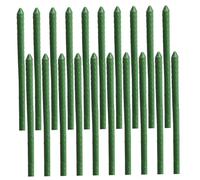 20 picchetti per Piante, picchetto di Supporto per Piante con Anima in Acciaio Cavo Rivestito in plastica da 40 cm per peonia, amarillide, Calendula, Coreopsis, piantine di Pomodoro, alberello